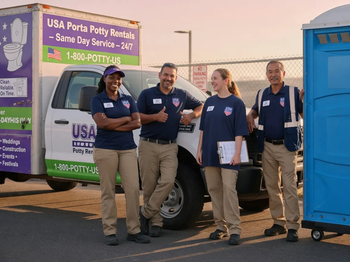 Porta Potty Rental company in Wilmington, OH