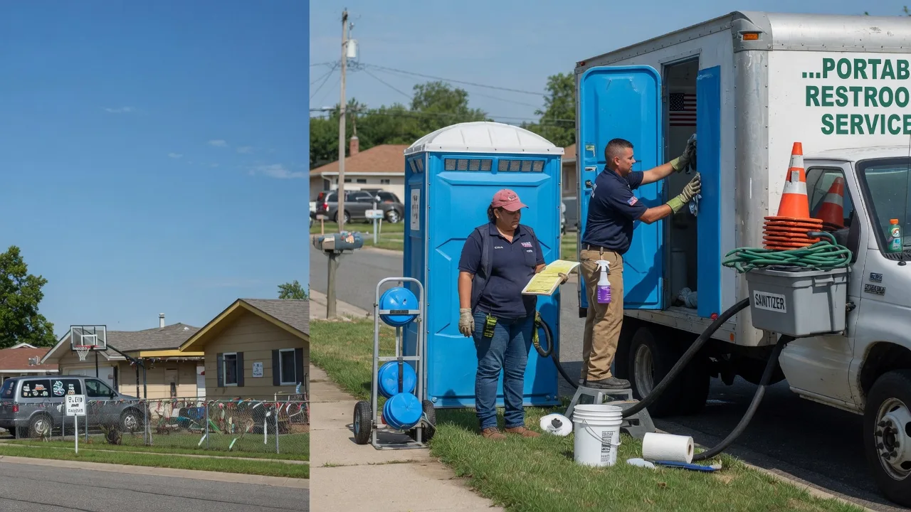 Portable Toilet Rental in Wilmington, OH near me